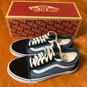 Vans Old Skool Navy Color Block women's size 7